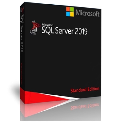 Caja de la venta al por menor del estándar del SQL Server 2019 de Microsoft