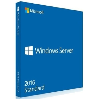Caja de la venta al por menor del estándar del servidor 2016 de Microsoft Windows