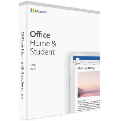 Microsoft Office caja casera y del estudiante de 2019 PKC de la venta al por menor
