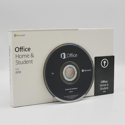 4.7GB DVD medios Microsoft Office caja casera y del estudiante de 2019 PKC de la venta al por menor