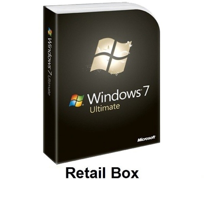 Última caja al por menor de Microsoft Windows 7