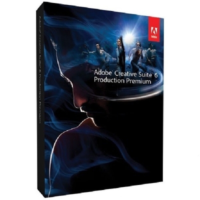 Caja al por menor superior de la producción de Adobe Creative Suite 6